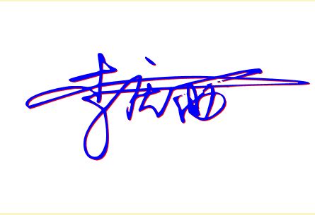 雨珊艺术签名