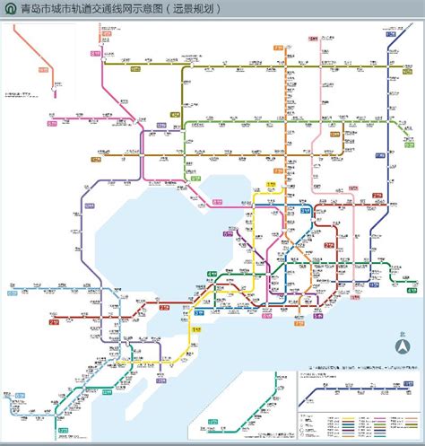 青岛地铁一期建设规划