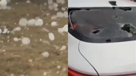 青海冰雹视频