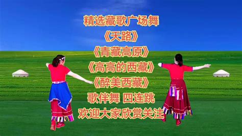 青藏高原广场舞完整版教学分解