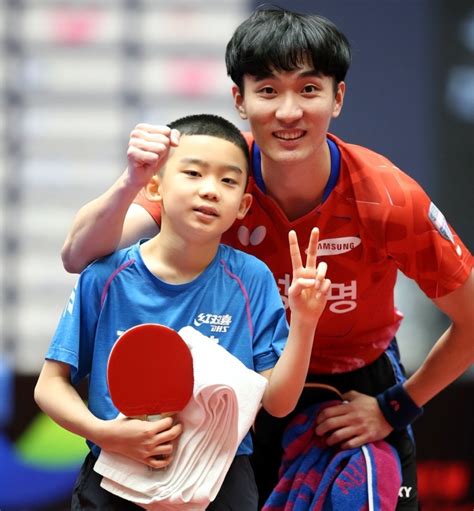 韩国乒乓球选手拿到奥运金牌