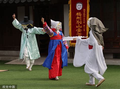 韩国假面舞被列非遗名录