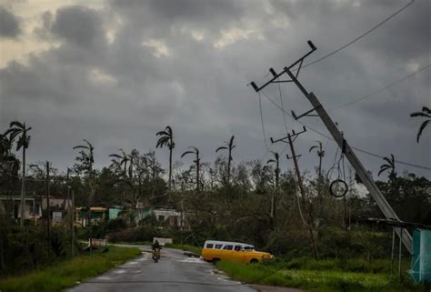 飓风伊恩致古巴全境电网崩溃