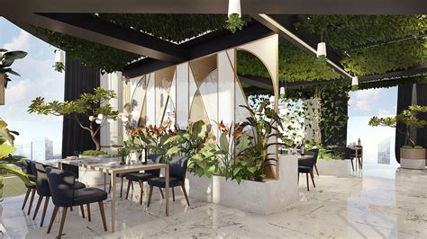 餐厅绿植方案设计
