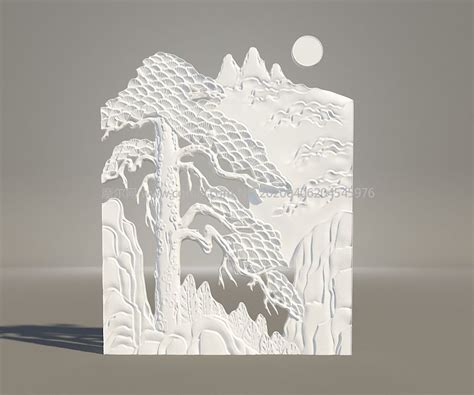 黄山雕塑3d设计
