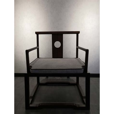 黑檀实木椅子微型