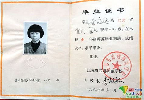 1995年西吉中学高中毕业证样本