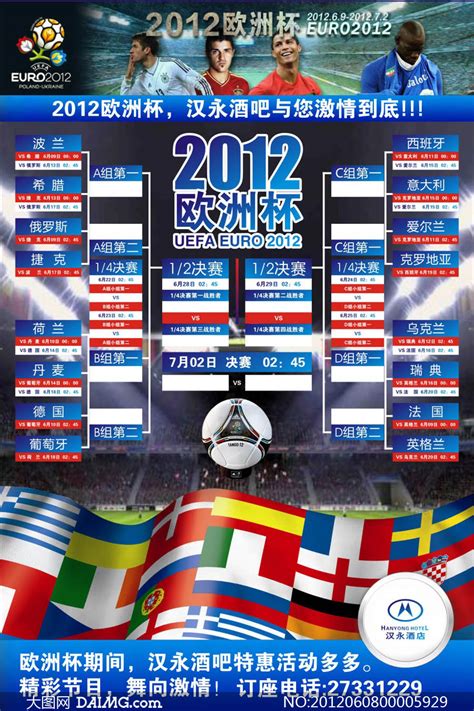 2012欧洲杯决赛时间表