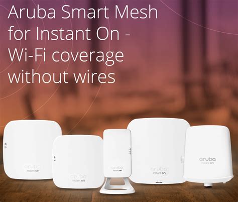 Aruba设置smart mesh