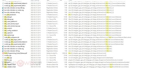 NVIDIA文件里有大量的log