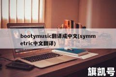 bootymusic歌词翻译成中文