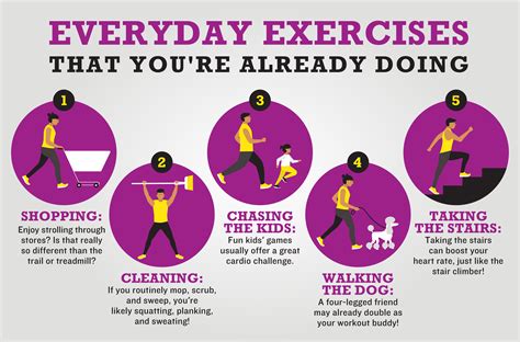 exercises in the gym every day