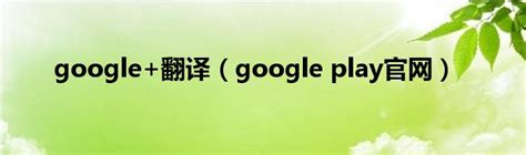 google+翻译