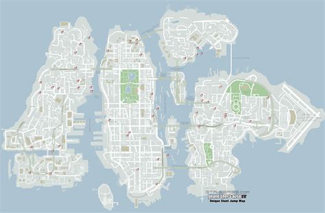 gta4地图跟纽约的地图对比