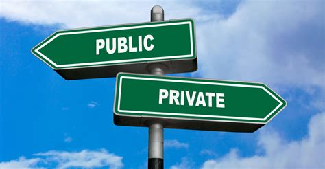 how to choose public or private