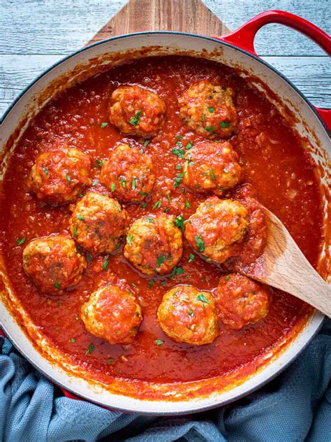 sausages and meatballs