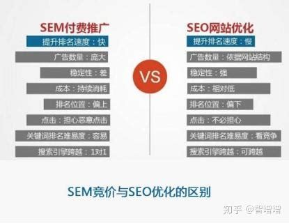 seo和竞价排名的对比
