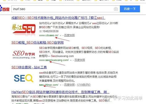 seo高级搜索指令是什么