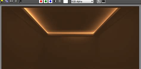sketchup如何做灯带效果