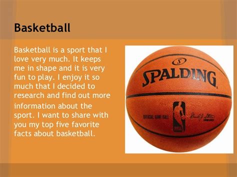 some facts about basketball