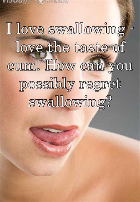 swallow cumshot